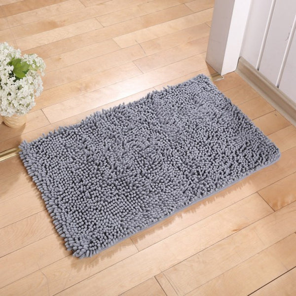 40*60cm/15.74*23.62in microfiber chenille bath mat bathroom door mats Free Shipping