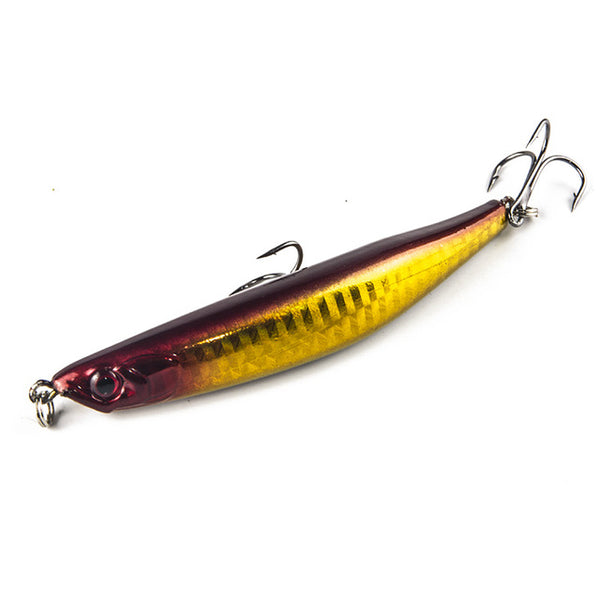 Lowest Price Lifelike Fishing Lure Surface Dying Fish Hard Bait 7.5g 9cm 5 Colors Available Plastic Bait