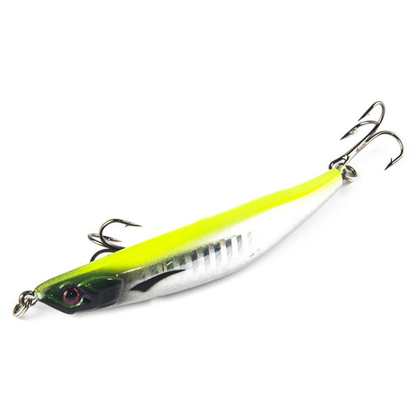 Lowest Price Lifelike Fishing Lure Surface Dying Fish Hard Bait 7.5g 9cm 5 Colors Available Plastic Bait