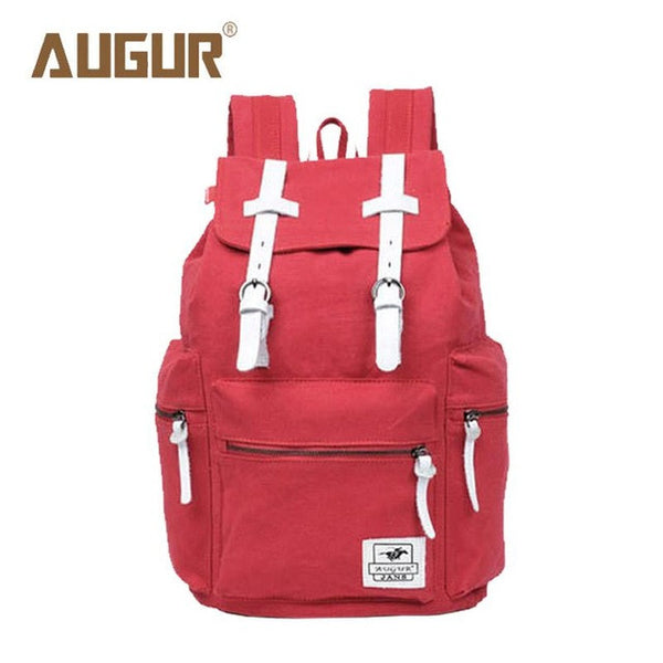 AUGUR New Brand Fashion Men's Backpack Leisure Retro Canvas Bag Women Backpacks For Teenage Girls School Bag AG0021