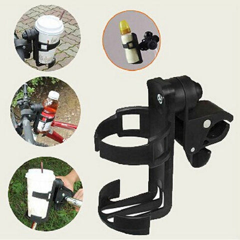 Baby Stroller Accessory Baby Infant Stroller Bicycle Carriage Cart Accessory Bottle Cup Holder Adjustable 360 Degree Roating