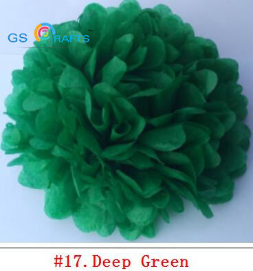 30pcs 4" 6" 8"(10cm 15cm 20cm) decorative Tissue Paper Pom Poms Mix Color Flower Balls Pompom for Wedding party home Decoration