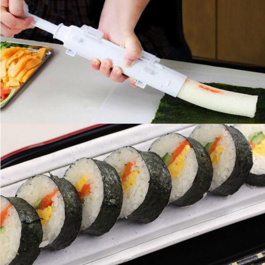 Sushezi Roller Kit DIY Sushi Maker Rice Mold Kitchen Sushi Making Tool Set sushi mold,cooking tools,Set for sushi roll