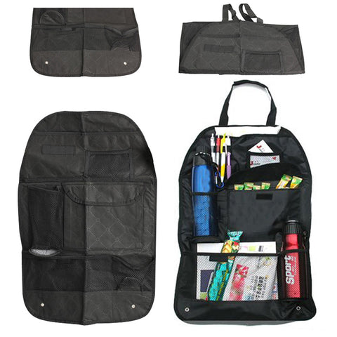 Auto Car Back Seat Boot Organizer Trash Net Holder Multi-Pocket Travel Storage Bag Hanger For Auto Capacity Storage Pouch