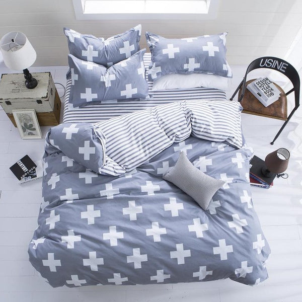 2017 new style fashion style queen/full/twin size bed linen set bedding set sale bedclothes duvet cover bed sheet pillowcases