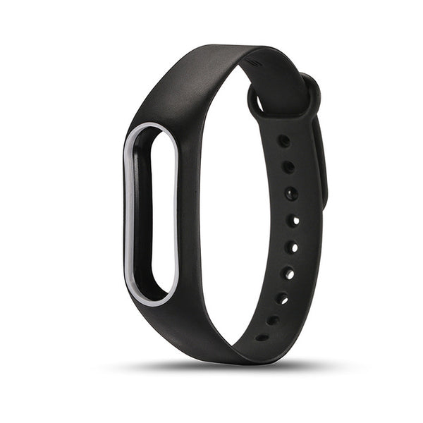 LEMDIOE Replacement Strap For xiaomi Mi band 2 Strap Smart Bracelet Two Color Wristband Bracelet For miband 2 Generation Light