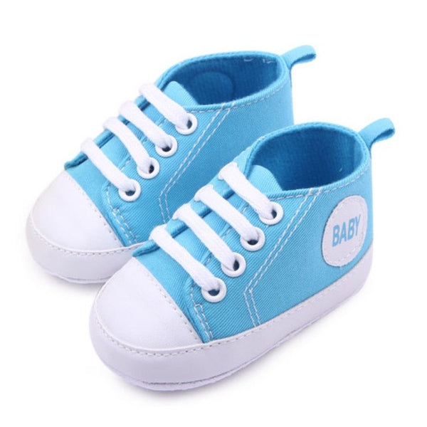 Infant Toddler Sneakers Baby Boys Girls Soft Sole Crib Shoes to 0-18Months G39