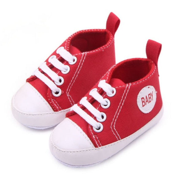 Infant Toddler Sneakers Baby Boys Girls Soft Sole Crib Shoes to 0-18Months G39