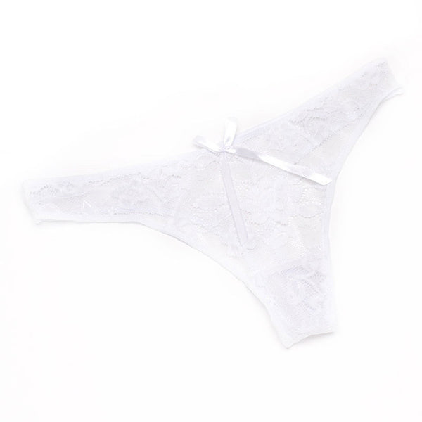 Ultra-thin Women's G-string Thong Transparent Sexy Panties Underwear Women Cotton Lace Tanga Briefs Women Intimates