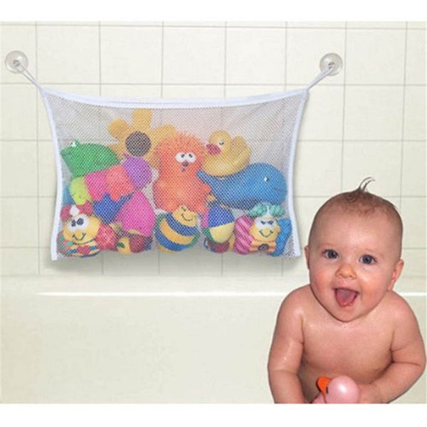 Kids Baby Bath Tub Toy Tidy Cup Bag Mesh Bathroom Container Toys Organiser Net swimming pool accessories