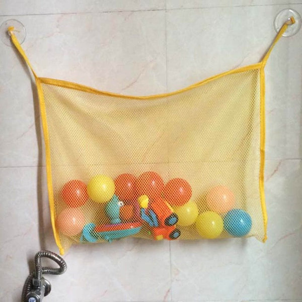 Kids Baby Bath Tub Toy Tidy Cup Bag Mesh Bathroom Container Toys Organiser Net swimming pool accessories