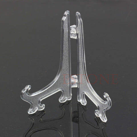 5pcs/lot Plastic Plate Holders Display Dish Rack Height - 12cm New Free shipping-Y102