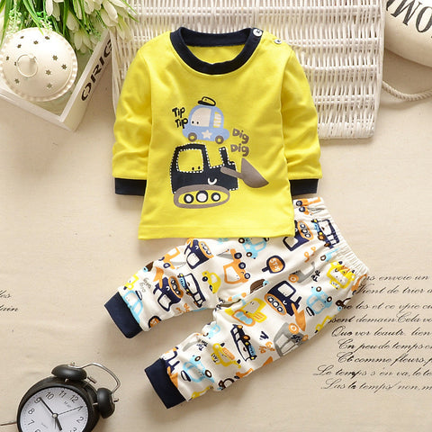 Kids clothes Spring toddler boy clothing set Long sleeve Top+Pants 2pcs suits boutique girls clothing Casual Tracksuit set