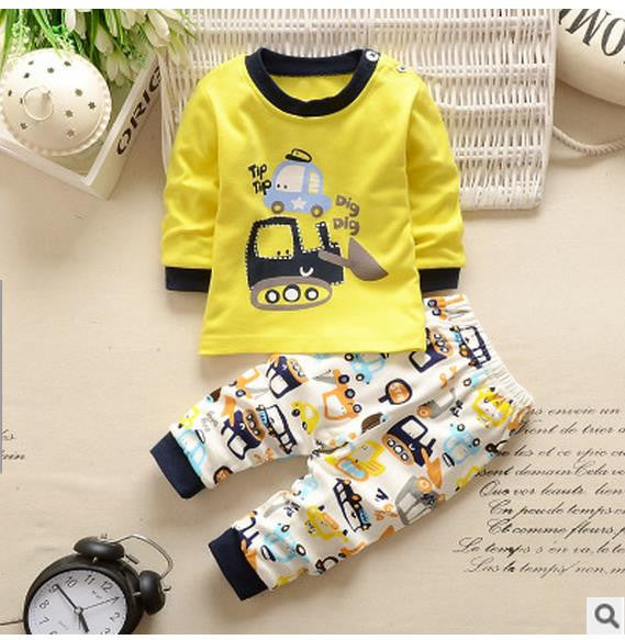 Kids clothes Spring toddler boy clothing set Long sleeve Top+Pants 2pcs suits boutique girls clothing Casual Tracksuit set