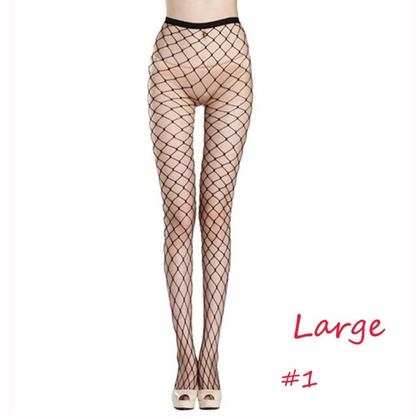 Fashion Women's Sexy Net Fishnet Body Stockings Fishnet Pattern Pantyhose Party Tights Elastic eggings Stockings High Quality