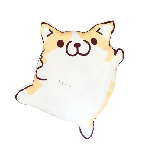 1pc 45cm Cartoon Figure Corgi Plush Pillows Stuffed Cute Animal Plush Cushion Kids Toys Birthday Gift