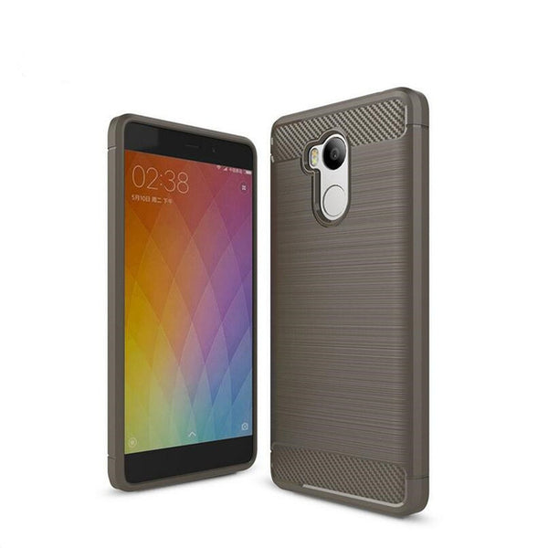 Phone Cases For Xiaomi Redmi 4 Pro Luxury Carbon Fiber Anti-drop TPU Soft Cover For Redmi 4 Pro Back Cover Redmi 4 Pro Prime