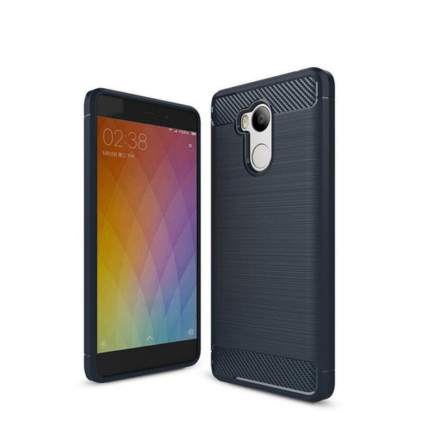 Phone Cases For Xiaomi Redmi 4 Pro Luxury Carbon Fiber Anti-drop TPU Soft Cover For Redmi 4 Pro Back Cover Redmi 4 Pro Prime