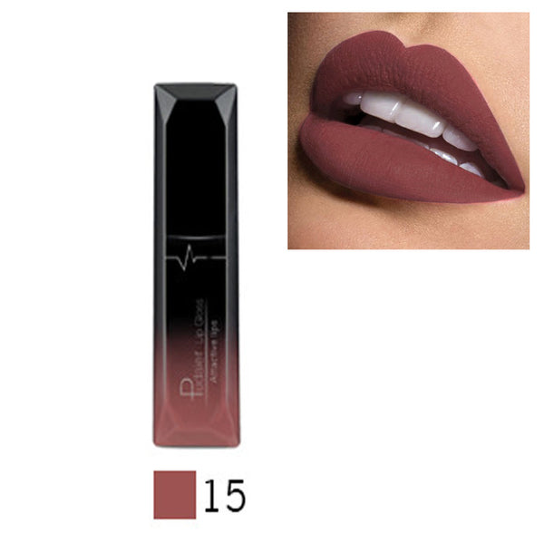 Brand Makeup 2017 Lip Gloss Colors Cosmetics Long Lasting Pigment Metallic Sexy Red Lip Tint Velvet Matte Nude Liquid Lipstick