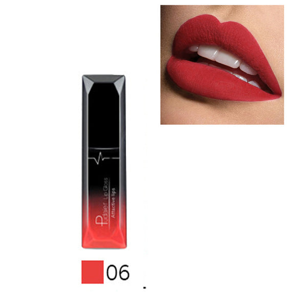 Brand Makeup 2017 Lip Gloss Colors Cosmetics Long Lasting Pigment Metallic Sexy Red Lip Tint Velvet Matte Nude Liquid Lipstick