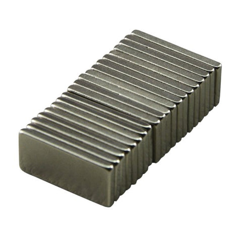 20x10x2 mm 10pcs/Lot Strong Block Cuboid Fridge Magnets Rare Earth Neodymium