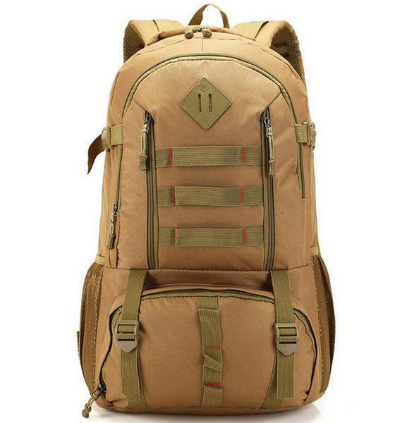 JACALINTERO Waterproof 50L Mens Men Backpack Rucksack Heavy Duty Bag Camouflage Backpacks Travel Bags Knapsack