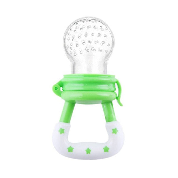 Funny Chupeta Silcone Baby Pacifier Fresh Food Feeder Feeding Nipple Dummy Fruits Nibbler Soother Bottle Clip Chain