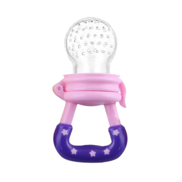 Funny Chupeta Silcone Baby Pacifier Fresh Food Feeder Feeding Nipple Dummy Fruits Nibbler Soother Bottle Clip Chain