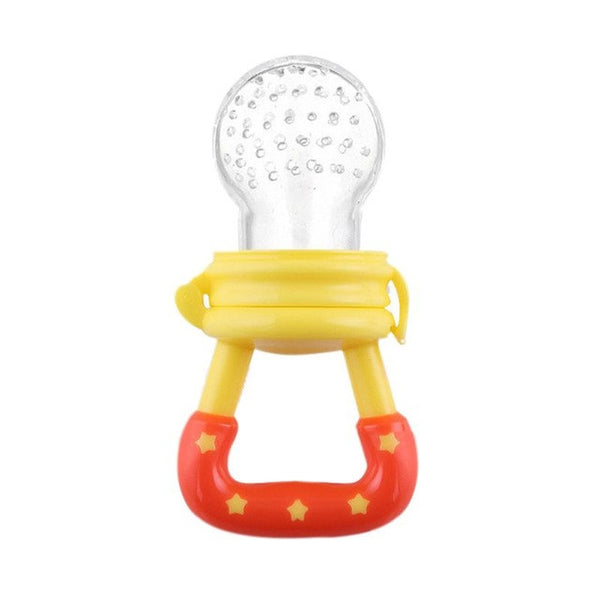 Funny Chupeta Silcone Baby Pacifier Fresh Food Feeder Feeding Nipple Dummy Fruits Nibbler Soother Bottle Clip Chain