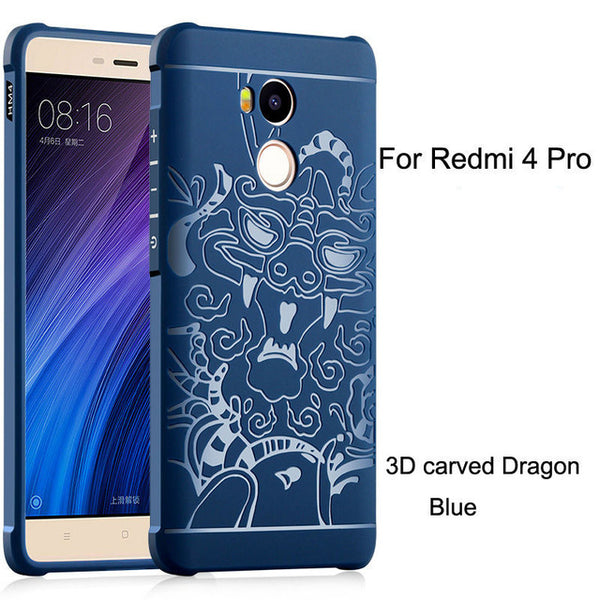 5.0 32GB Luxury Soft Silicon TPU For Xiomi Xiaomi Redmi 4 Pro Case Full Protective Shockproof Phone Funda Case For Redmi 4 Prime