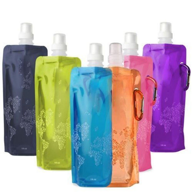 POP  Travel  Folding Journey Collapsible Plastic Bottle Bag Cups