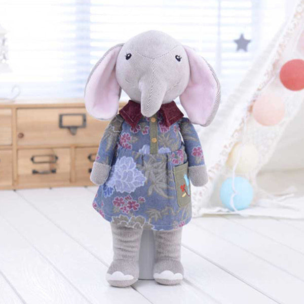 Famous Brand Metoo Angela forest lucky elephant cute plush doll couple doll a generation Angela Plush Toy Sweet Gift For Kids