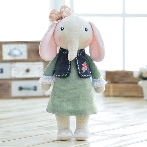 Famous Brand Metoo Angela forest lucky elephant cute plush doll couple doll a generation Angela Plush Toy Sweet Gift For Kids