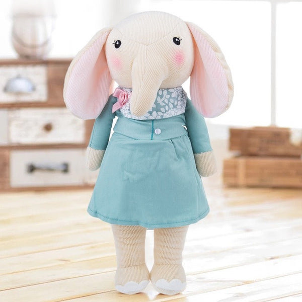 Famous Brand Metoo Angela forest lucky elephant cute plush doll couple doll a generation Angela Plush Toy Sweet Gift For Kids