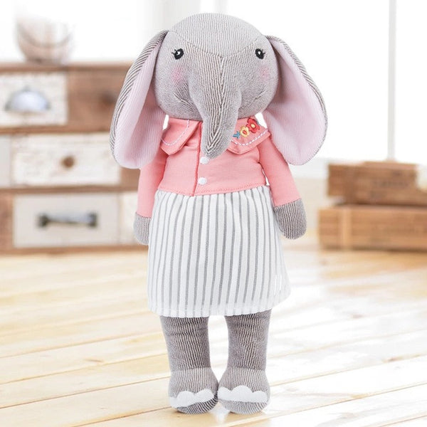 Famous Brand Metoo Angela forest lucky elephant cute plush doll couple doll a generation Angela Plush Toy Sweet Gift For Kids