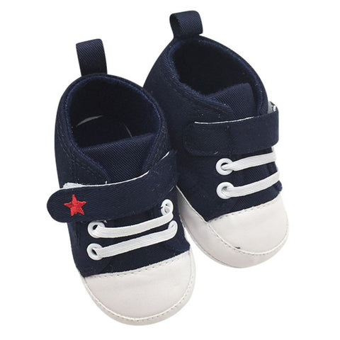Baby Boy Shoes Baby Girls Boys Soft Soled Crib Kids Sneakers Newborn 0-18 Months First Walkers