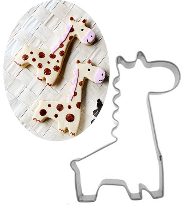 Giraffe Cookie Cutter Metal Animal Baking Tools Bread Mold Diy Form For Baking Kitchen Bakeware