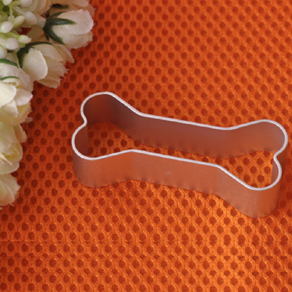 Top Quality Aluminium Mold Dog'S Favorite Bone Shape Cookie Cake Decorating Alloy Cutter Tin Bakeware Mould Free Shipping
