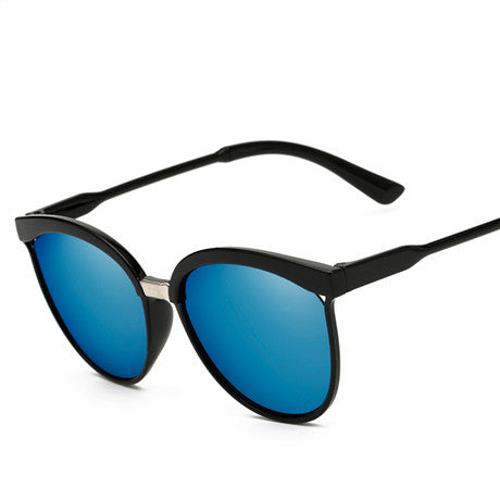 High Quality Cat Eye Sunglasses Women Brand Designer Vintage Ladies Sun glasses New Fashion femme Gafas Oculos  HD Lens UV400