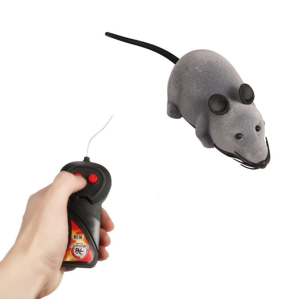 Details about  New RC Wireless Simulatio Remote Control Rat Mouse Toy For Cat Dog Pet Novelty
