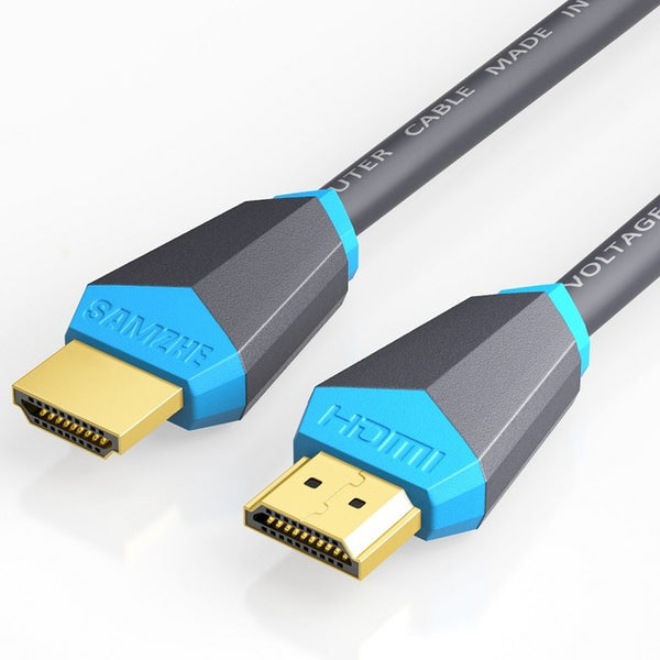 SAMZHE HDMI 2.0 Cable Gold-plated 4K*2K 60Hz UHD HDMI Cable 0.75/1/1.5/2/3/5/8/10m or HD TV LCD Laptop PS3 Projector Computer