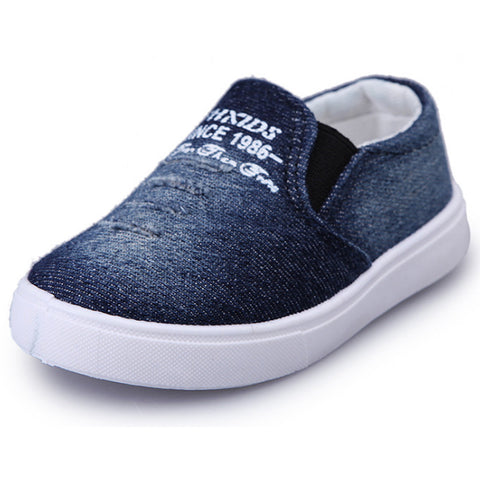 Children Shoes Boys Girls Canvas Casual Shoes Sneakers Fashion Kid Flat Loafers Kids Breathable School