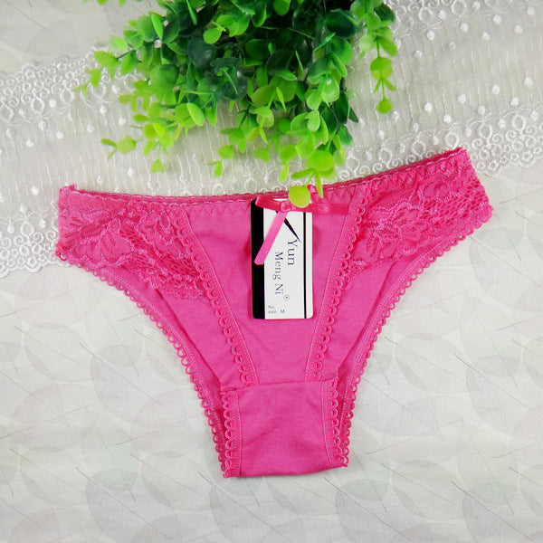 Hot lace Cotton Underwear women briefs 2016 Butt Lifter women underwear bragas thongs sexy women's Panties