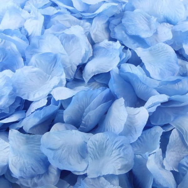 Top Grand 1000 PCs Gifts Silk Rose Petals Artificial Flower Wedding Decoration Favor Bridal Shower Aisle Vase Decor Confetti