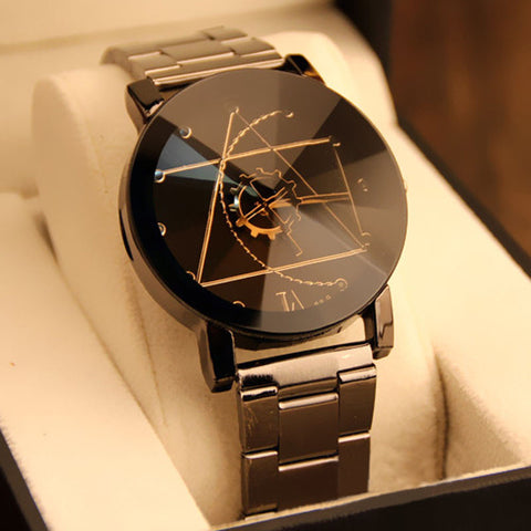 men's watch 2016 Rosonse quartz  Stainless Steel watches men saat Fashion Cool branded wrist watches for men relogio masculino