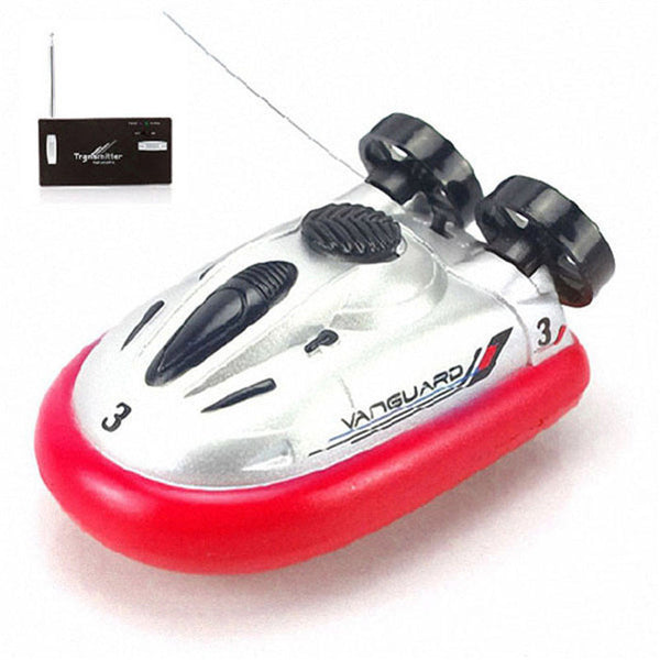 New Fashion New Mini Micro I/R RC Remote Control Sport Hovercraft Hover Boat 777-220 Red Gift For Children Toys Wholesale