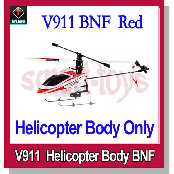 WLtoys V911 2.4GHz 4CH Micro Single-rotor RC Helicopter BNF with Gyro Body Only