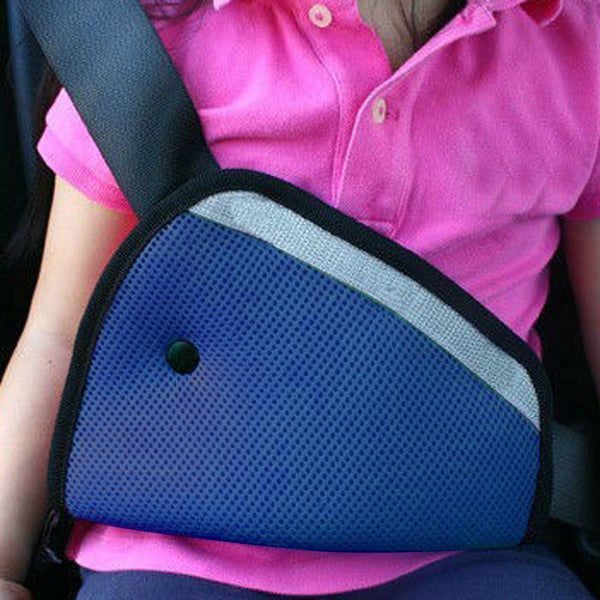 Breathable Child Neck Protection Positioner Triangle Baby Kid Car Safe Fit Seat Belt Adjuster Car Safety Belt Adjust Device