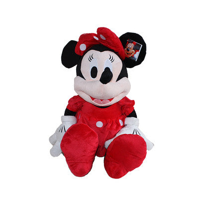 28CM-30CM  Lovely Mickey Mouse And Minnie Mouse Stuffed animal Soft Plush Toys Christmas Gifts education plush toys