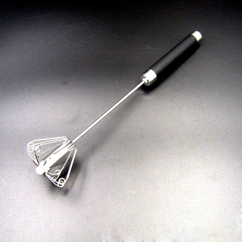 Creative Home Stainless Steel Wire Manual Whisk Rotary Egg Beater Eggbeater Hand Mixer Kitchen Gadgets Cooking Tools NXH2112